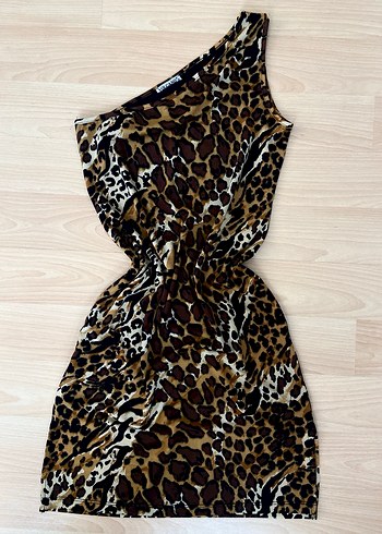 Leopar elbise - Görsel 2