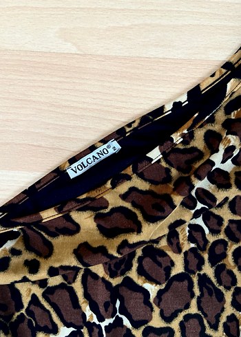 Leopar elbise - Görsel 4