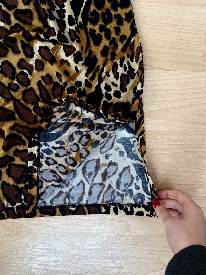 Leopar elbise - Görsel 3