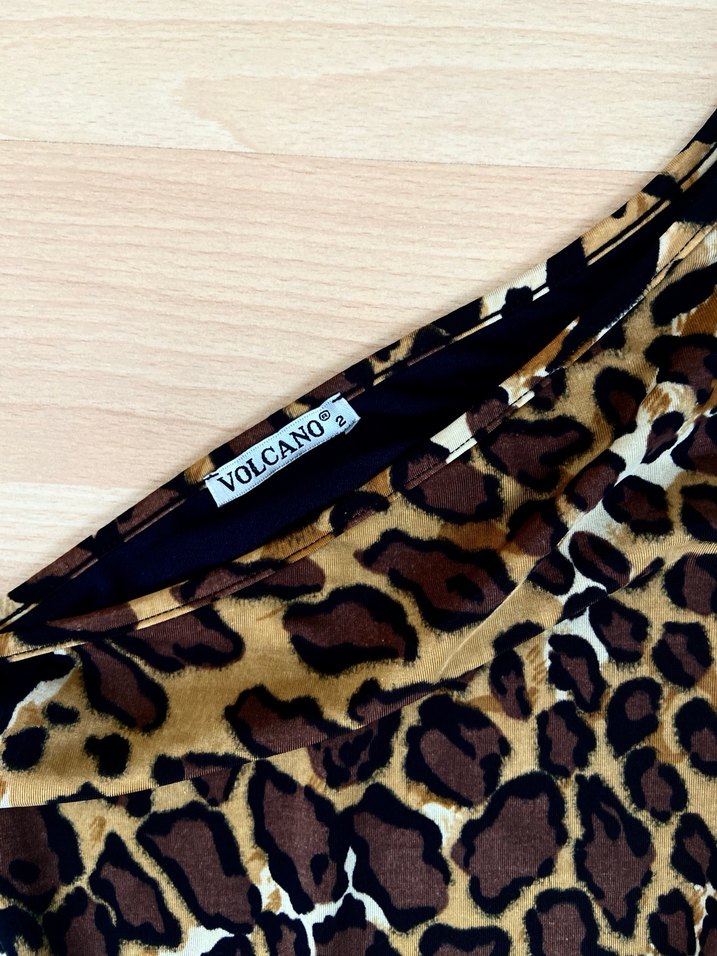 Leopar elbise - Görsel 4