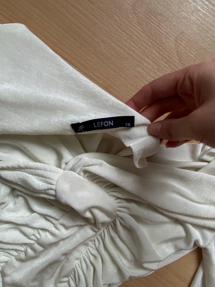 Sırt dekolteli bluz - Görsel 3