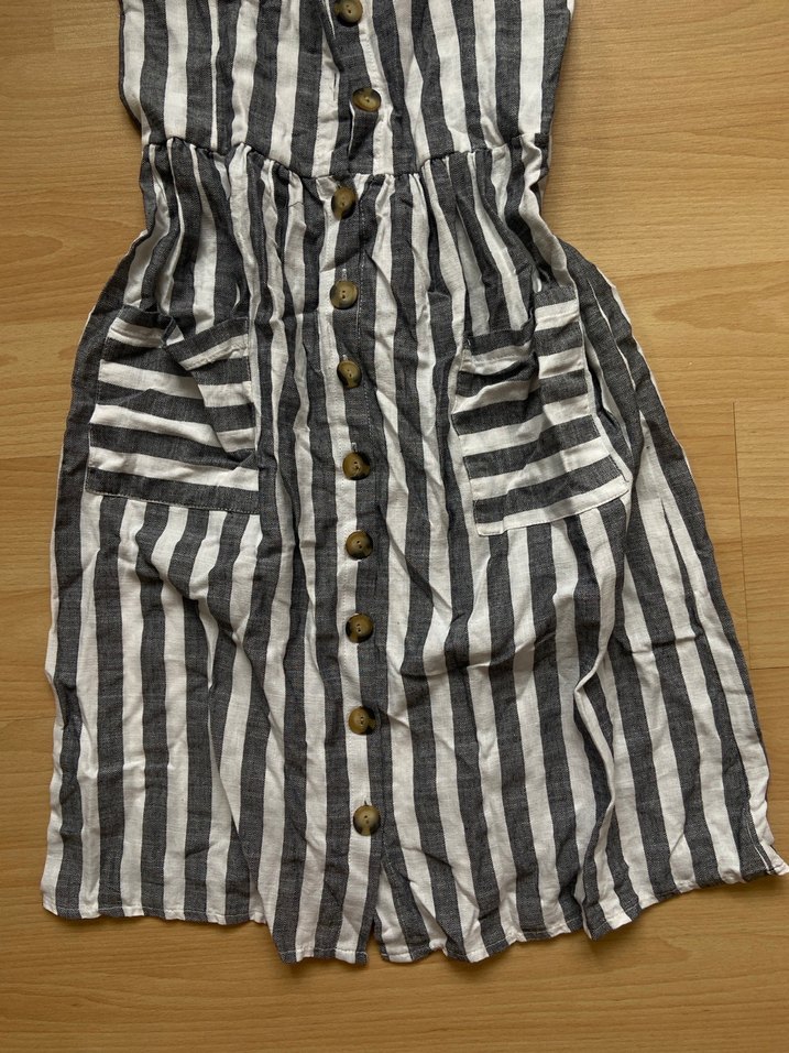 Çizgili elbise - Görsel 4