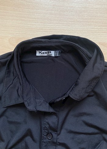 Uzun kollu gömlek bluz - Görsel 4