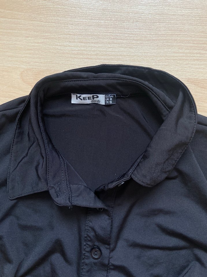 Uzun kollu gömlek bluz - Görsel 4