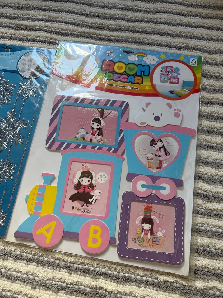 Çerçeve sticker set - Görsel 3