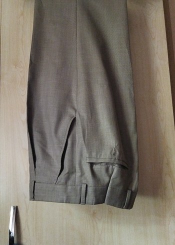 Bej Gri Düğmeli Erkek Ceket - Görsel 7