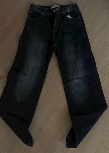 Bershka Mavi Kot Pantolon