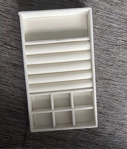 Beden Takı standı üç bölmeli sosisli küpe takı organiser