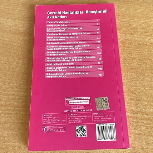 cerrahi hastalıkları hemşireliği notları