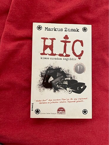 Markus zusak hiç kimse sıradan değildir martı yayınları
