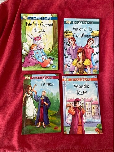 Gençler için shakespeare seti