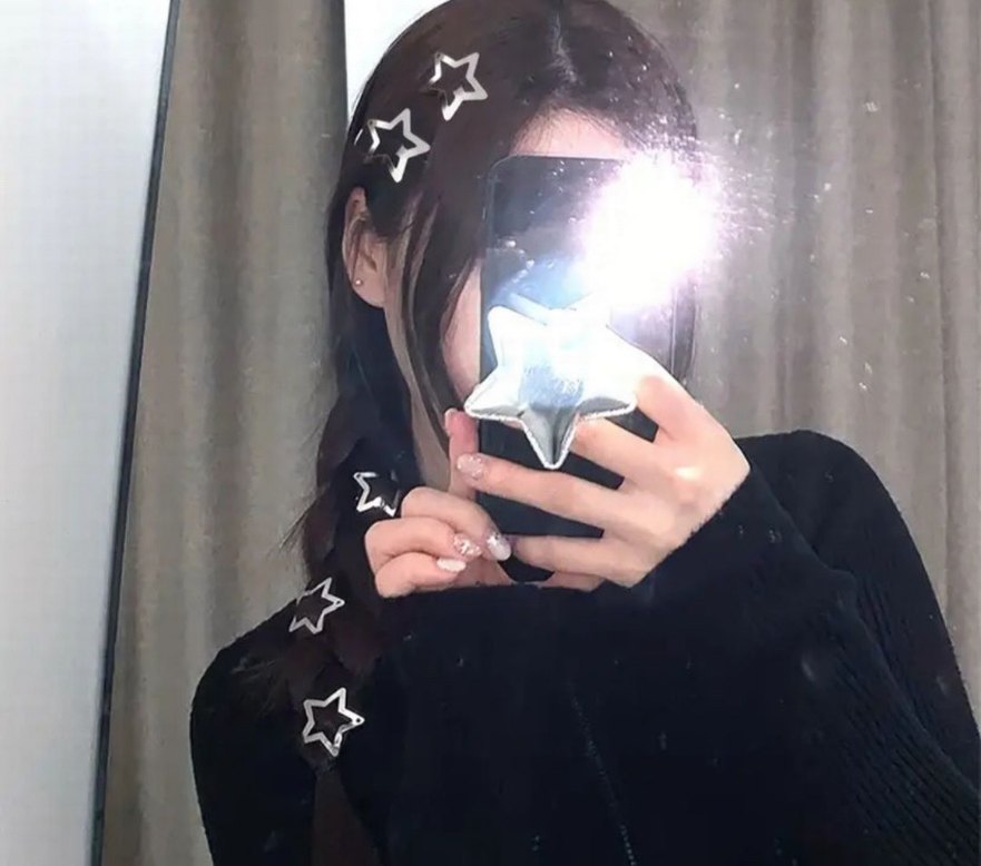 Trendy Y2K ÇITÇITLI YILDIZ TOKA SETİ - Görsel 5