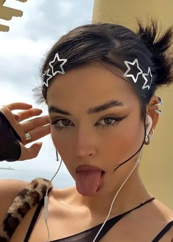 Trendy Y2K ÇITÇITLI YILDIZ TOKA SETİ - Görsel 2