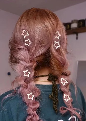 Trendy Y2K ÇITÇITLI YILDIZ TOKA SETİ - Görsel 6