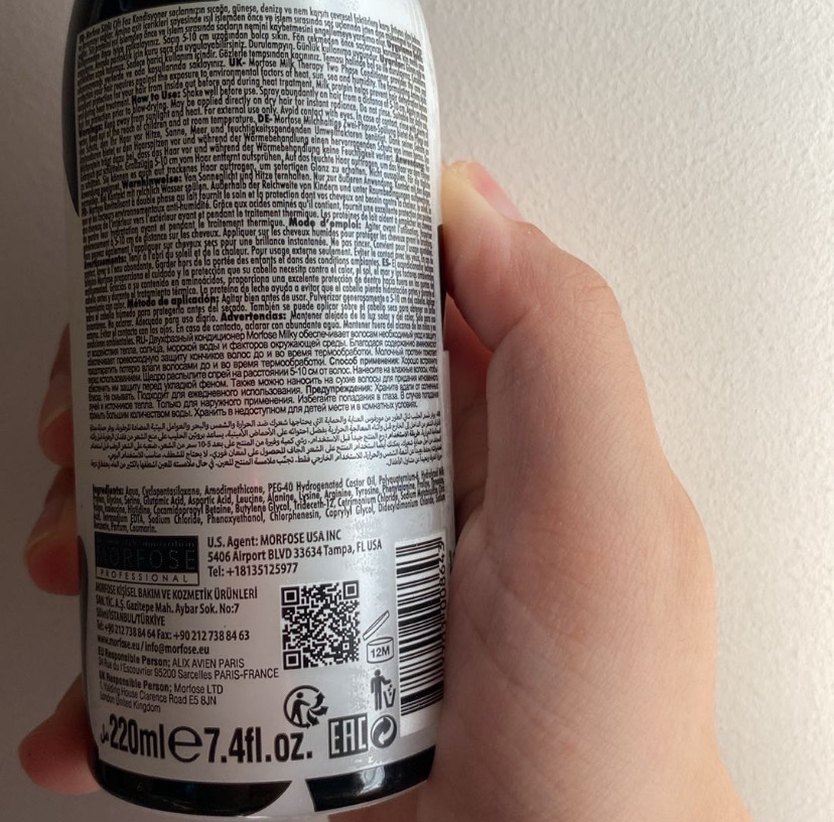Morfose Milk Therapy Saç Kremi Sprey - Görsel 3