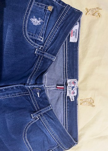 U.S Polo Assn. Lacivert Denim Jean