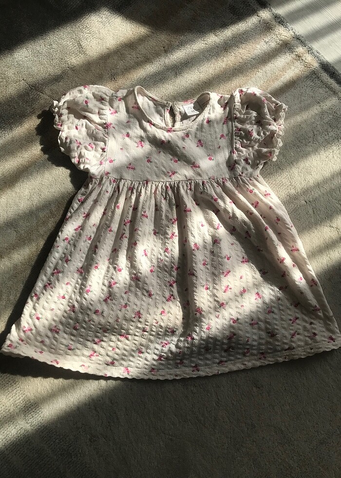 Zara 5-6 yaş çiçekli elbise - Görsel 4