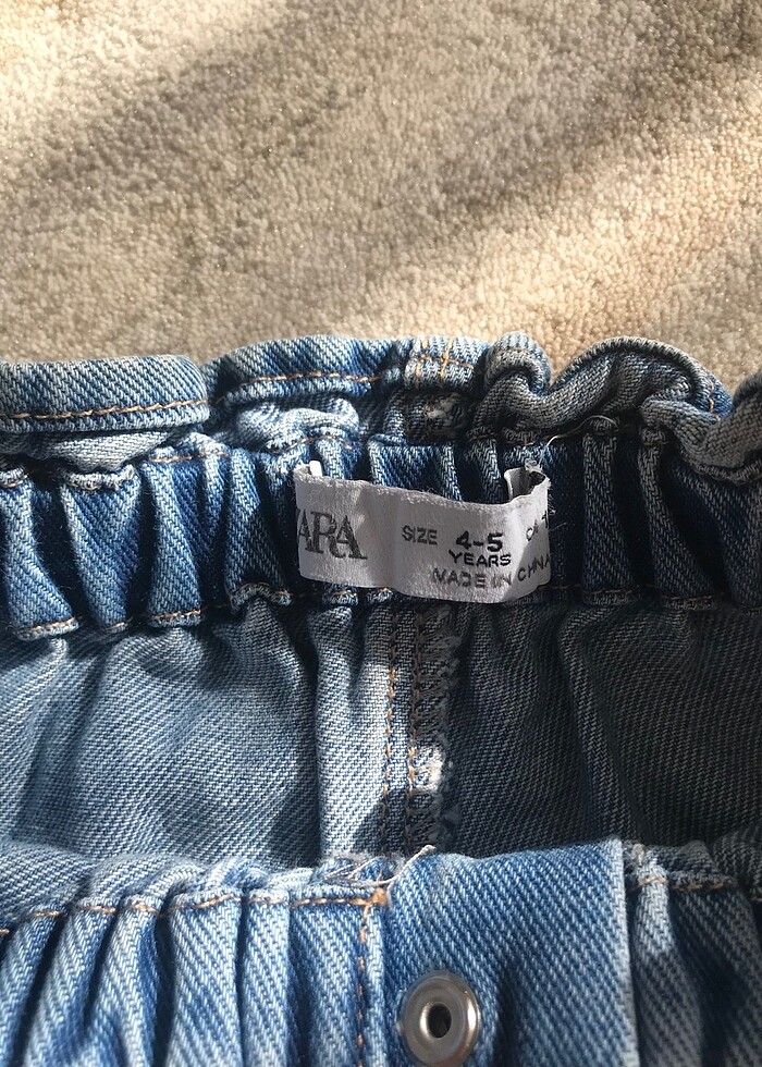Zara kız çocuk Jean - Görsel 4