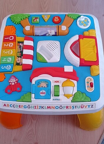 Fisher Price eğitici oyun masası 