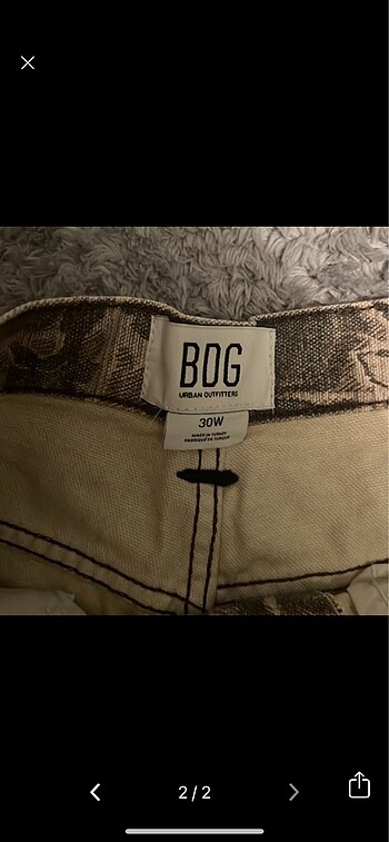 Urban Outfitters Bdg Camo jorts