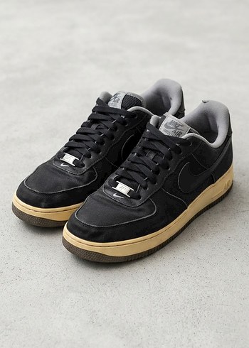 Nike Air Siyah Deri Sneaker