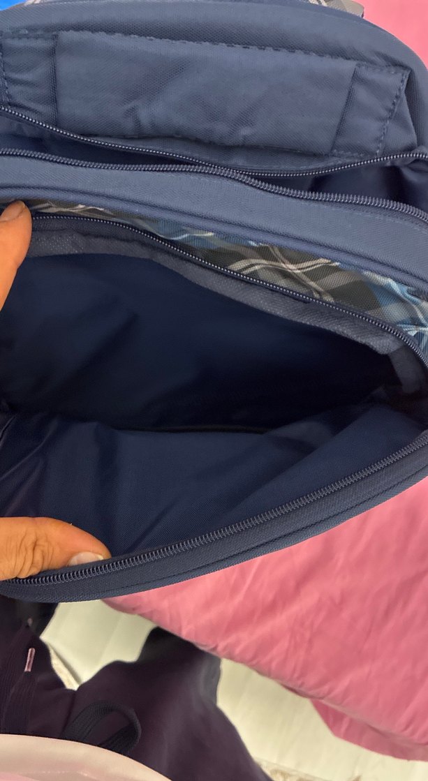Bilnet Okulları Plaid Detaylı Sırt Çantası — görsel 4/7