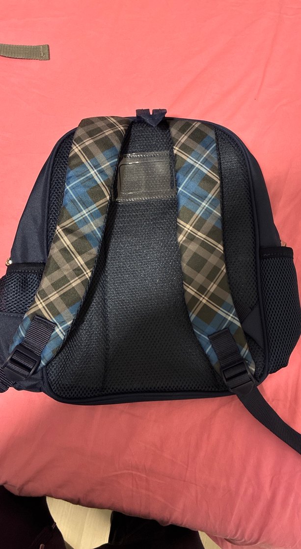Bilnet Okulları Plaid Detaylı Sırt Çantası — görsel 2/7