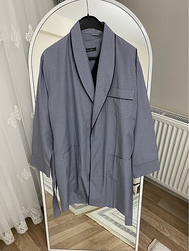 Erkek Bohça Pijama Sabahlık Takımı - Görsel 4