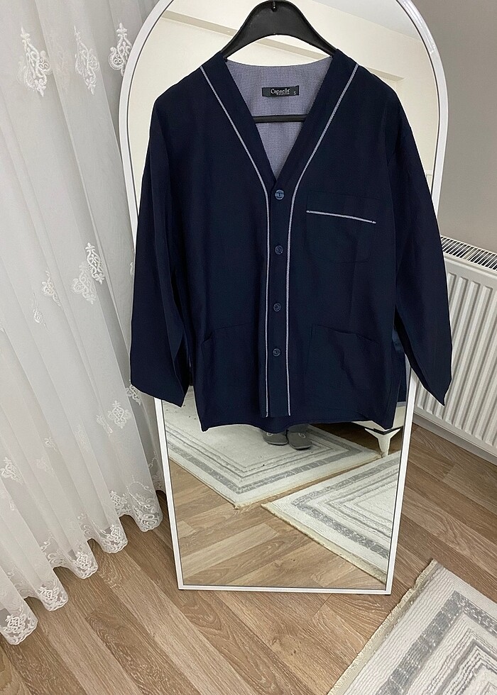 Erkek Bohça Pijama Sabahlık Takımı - Görsel 3