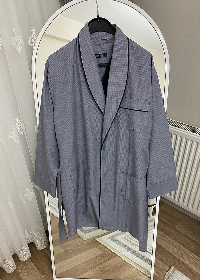 Erkek Bohça Pijama Sabahlık Takımı - Görsel 4