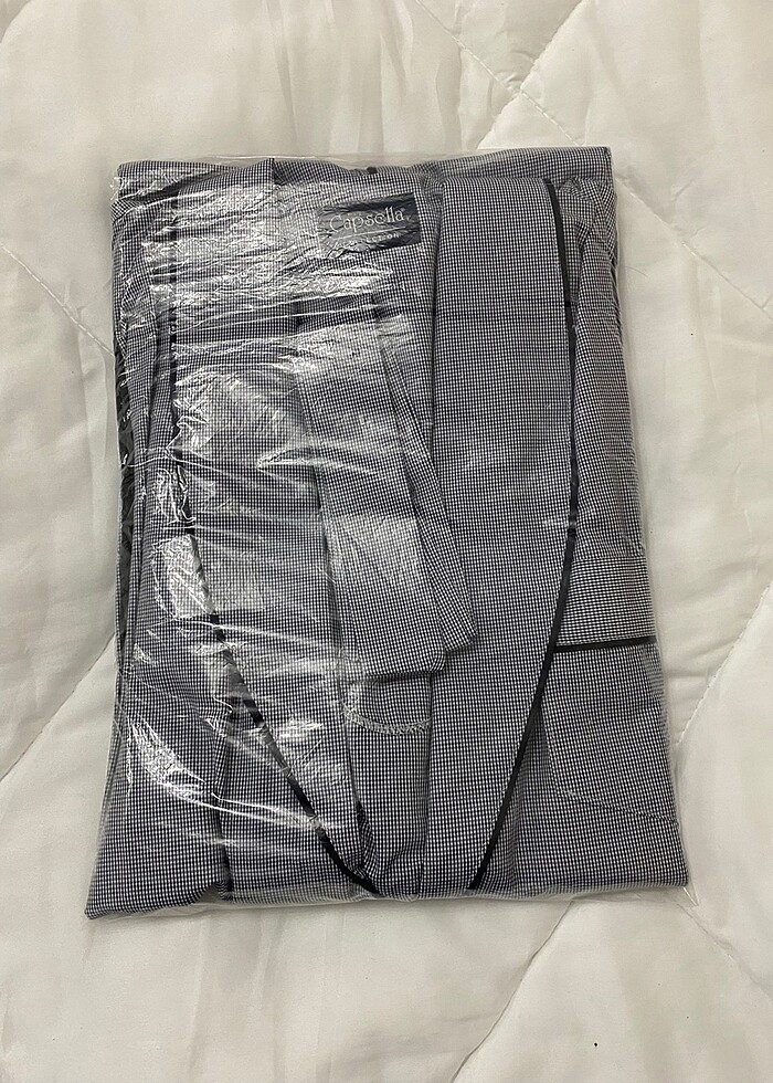 Erkek Bohça Pijama Sabahlık Takımı - Görsel 5