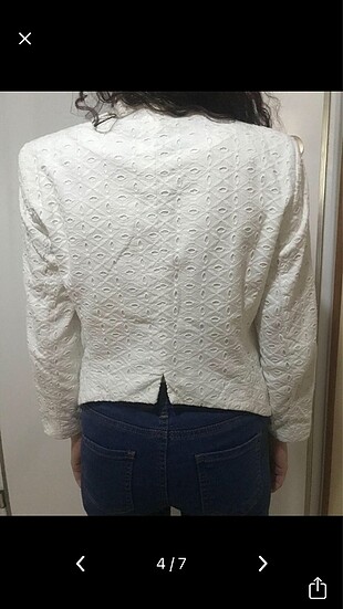 Mango Mango beyaz blazer ceket
