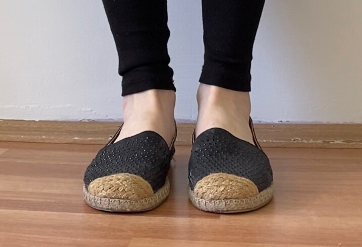 Bambi Siyah espadril