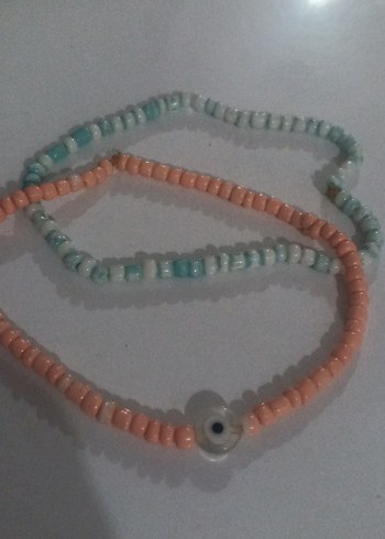 Pastel Boncuklu Halhal