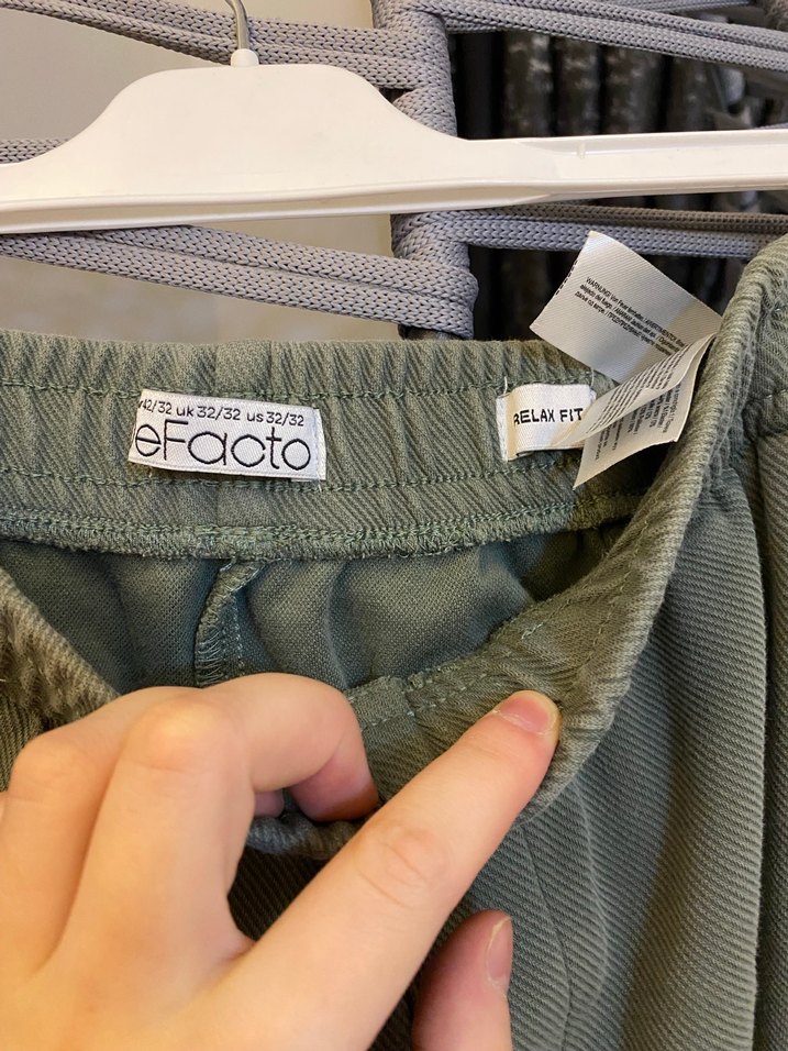 Erkek HakiRahat Kesim Pantolon - Görsel 2