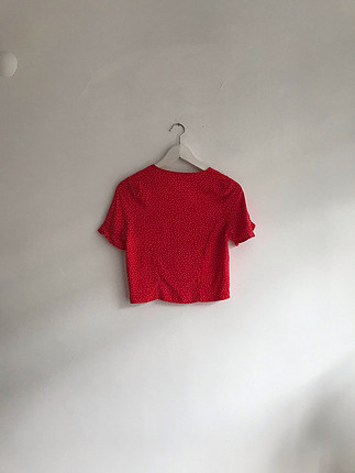 s Beden Kırmızı bluz