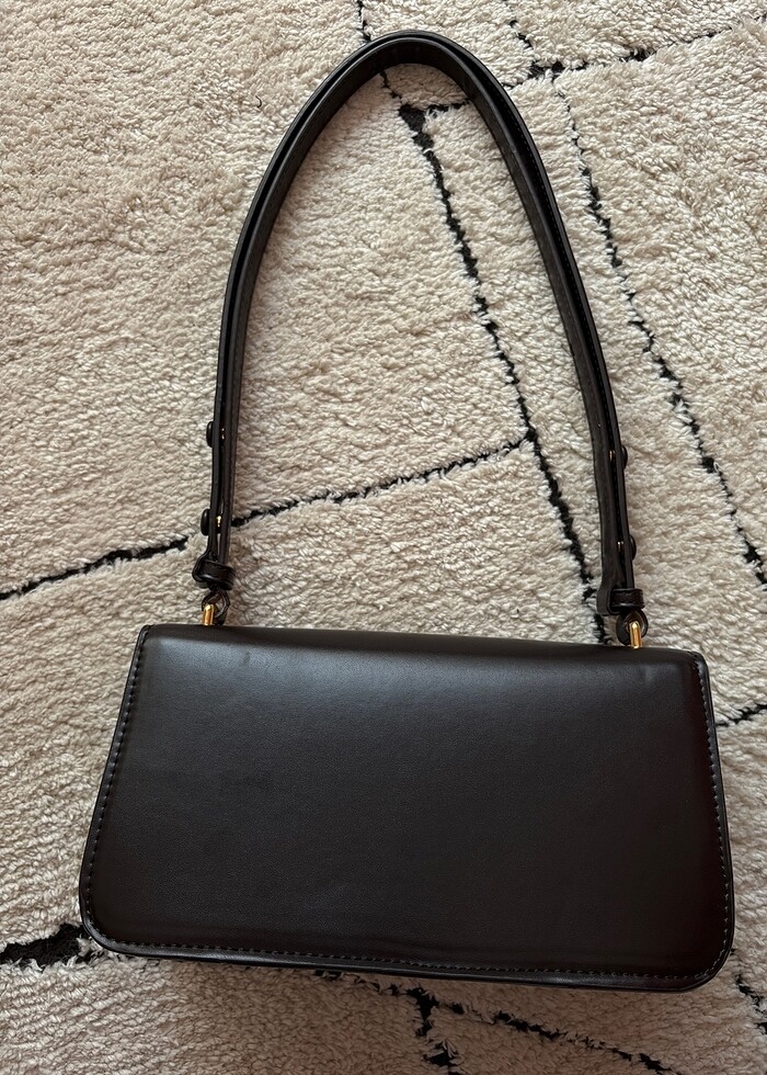 Acı kahve kol çantası - Görsel 2