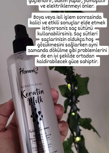 Homm Keratin Milk Saç Bakım Spreyi - Görsel 4