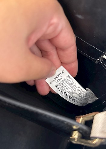 Bej Kadın Fermuarlı Portföy Çanta - Görsel 6