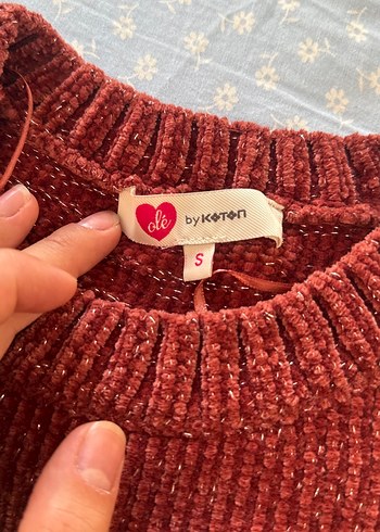 Bordo Kadın Triko Kazak - Görsel 3