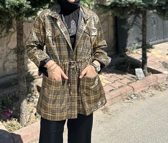 Tasarım parlak ceket