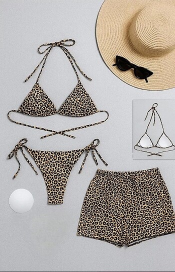 Leopar bikini set