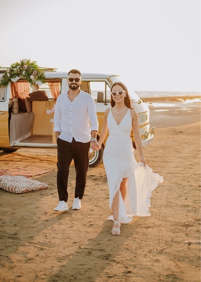 Dış çekim elbisesi - Görsel 2