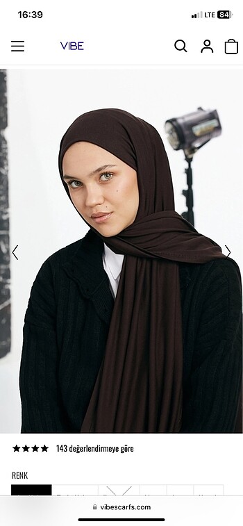 Vibescarf Penye Şal