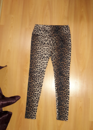 H&M Leopar Tayt