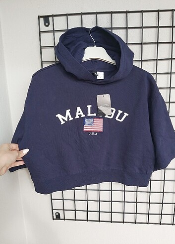 xs Beden H&M Crop Sweatshirt