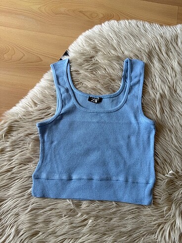 Bebe mavi Likralı crop