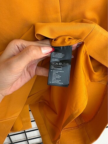 38 Beden H&M Hardal Etek