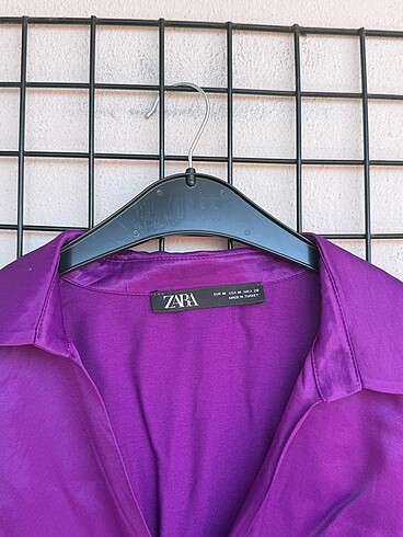 Zara Zara saten elbise