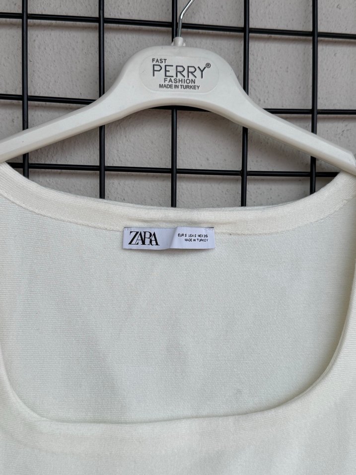 Zara volanlı yumoş triko - Görsel 2